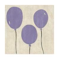 Трговска марка ликовна уметност „Најдобри пријатели балони“ платно уметност од Шариклија Зарис