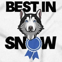 Најдобро во снег Хусис кучиња миленичиња lубовник дете дете момче девојче маица за новороденче Бриско брендови 5t