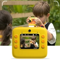 Хајки Инстант Печатење Камера За Деца, 12мп Дигитален Фотоапарат За Деца На Возраст Од 3-Мастило Бесплатно Печатење 1080п Видео