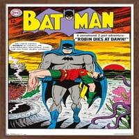 Стрипови-Бетмен-Покритие Ѕид Постер, 14.725 22.375
