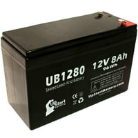 Компатибилни Меѓудржавни Батерии SLA1270GS Батерија-Замена УБ Универзална Запечатена Оловна Киселина Батерија-Вклучува ДВА F
