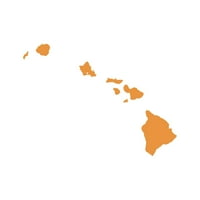Хавајски Острови Налепница Налепница Умре Сече-Самолепливи Винил-Водоотпорен-Направени ВО САД - Многу Бои и Големини-Хаваи хаваи