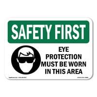 БЕЗБЕДНОСТА На Првиот Знак - Заштитата На Очите Мора Да Се Носи Со Симбол