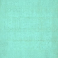 Ахгли Компанија Внатрешен Правоаголник Ориентални Светло Сини Теписи Од Традиционална Област, 8' 10'