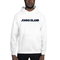 3xl Три Боја Џонс Островот Худи Пуловер Дуксер Со Недефинирани Подароци