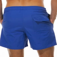 Хаитски Машки Шорцеви За Влечење Костим За Капење Еластични Панталони За Плажа Со Половината Мажи Облека За Плажа Еднобојни