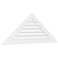 84 W 28 H Триаголник Површински монтирање ПВЦ Гејбл Вентилак: Нефункционален, W 3-1 2 W 1 P Стандардна рамка