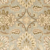Уметнички ткајачи vislores маслиново традиционално килим од 2 '3'