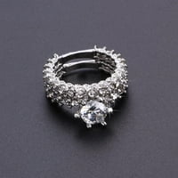 Прстен прстен женски модна личност прстен едноставен дами прстени за прстени со големина на вineубените за тинејџери девојки