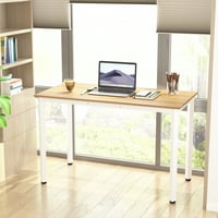Современа едноставна компјутерска биро за биро за мал простор, орев