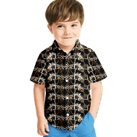 Машка хавајска кошула со кратки ракави за кратки ракави, луксузен принт, двојна кошула за фустани, врвот за момчиња за мажи,
