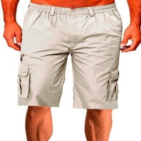 Гријанлок Менс Летни Кратки Панталони Еластични Половини Шорцеви За Плажа Патент Задници Мажи Обична Облека За Плажа Слободно