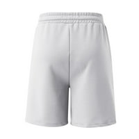 Шорцеви Мажи Пролет Лето Секојдневни Шорцеви Панталони Цврсти Спортски Панталони На Плажа Со Џебови