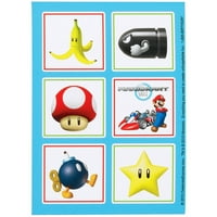 Листови за налепници Марио Карт Wii
