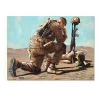 Трговска марка ликовна уметност „Војници Крст“ платно уметност од гено народи